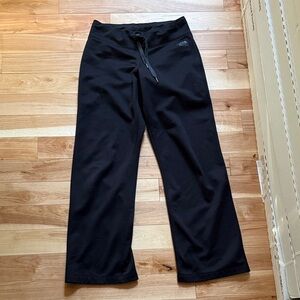 The North Face Black Fleece lined Drawstring Sweatpants